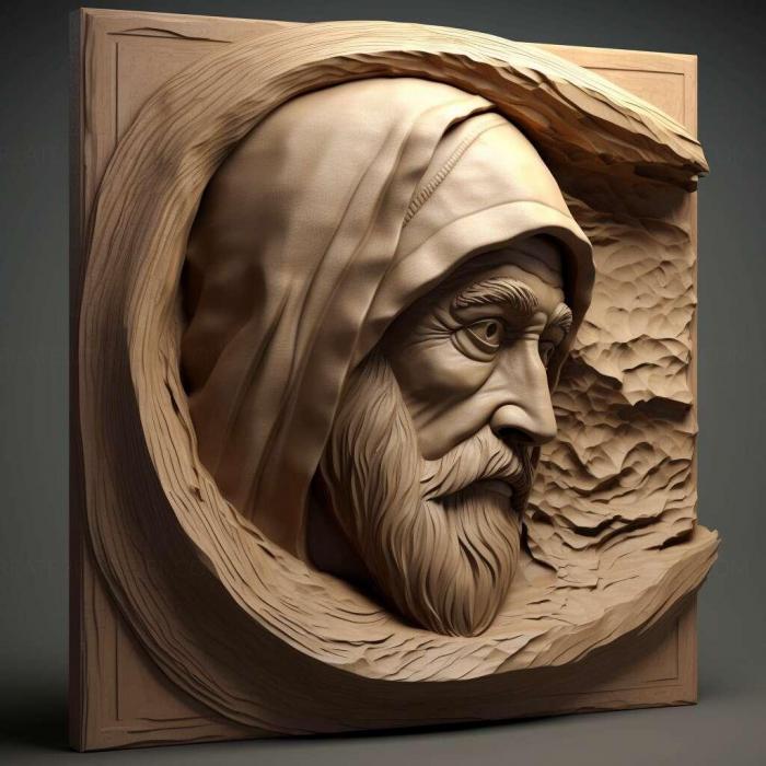 نموذج ثلاثي الأبعاد لآلة CNC 3D Art 